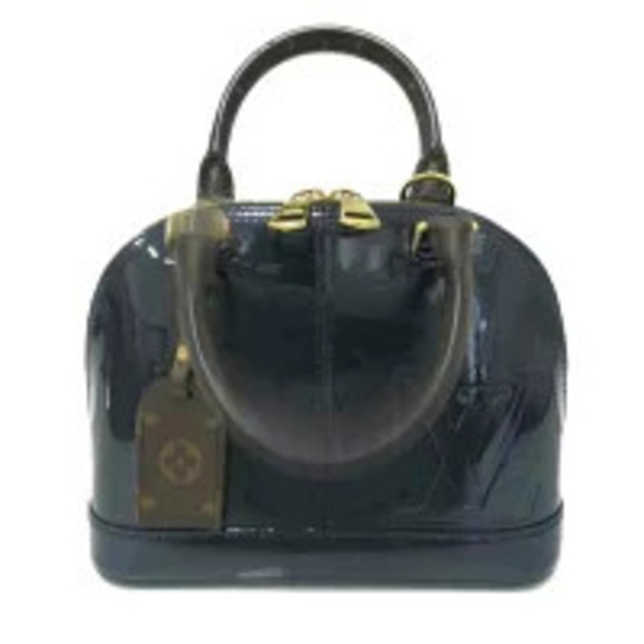 Louis Vuitton Handbags - LOUIS VUITTON Alma Monogram Vernis Marine Blue AB